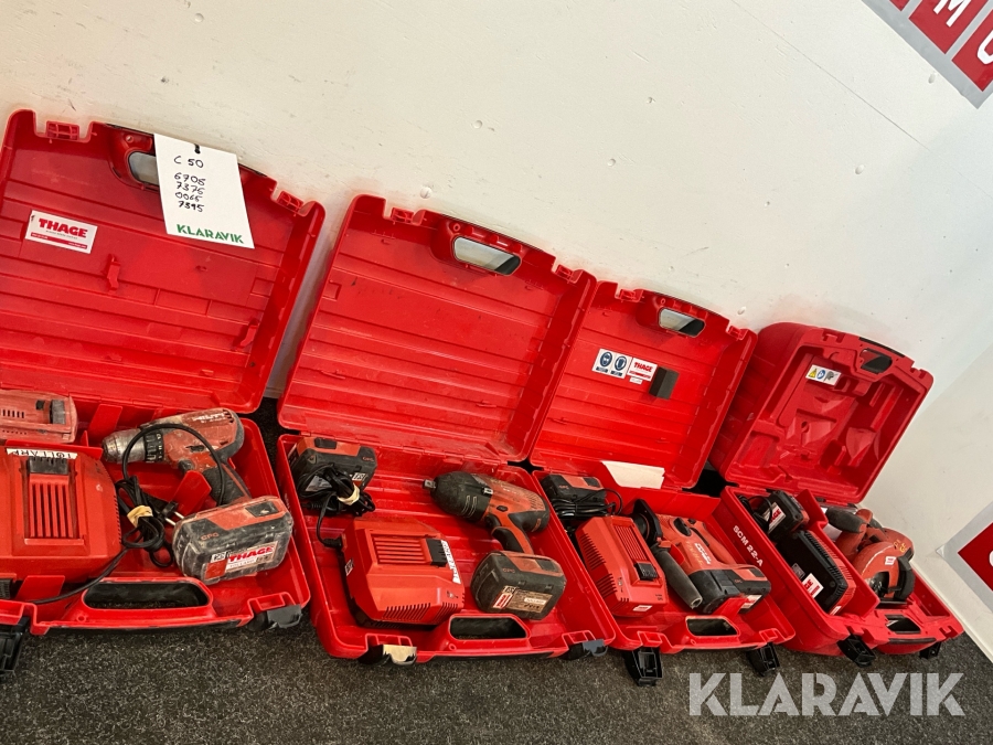 Handverktyg Hilti 4st
