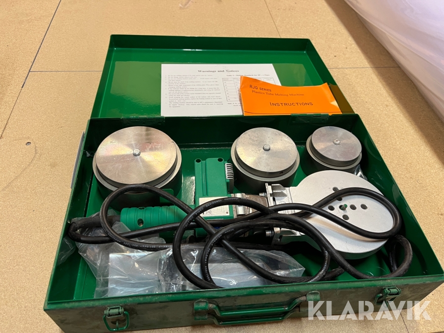 Smältmaskin för plaströr RJQ-110