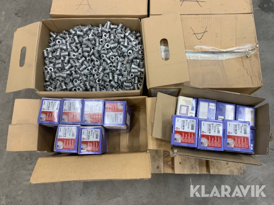 Karmhylsor Adjufix 28mm  och skruv 6x65mm, 6x50mm