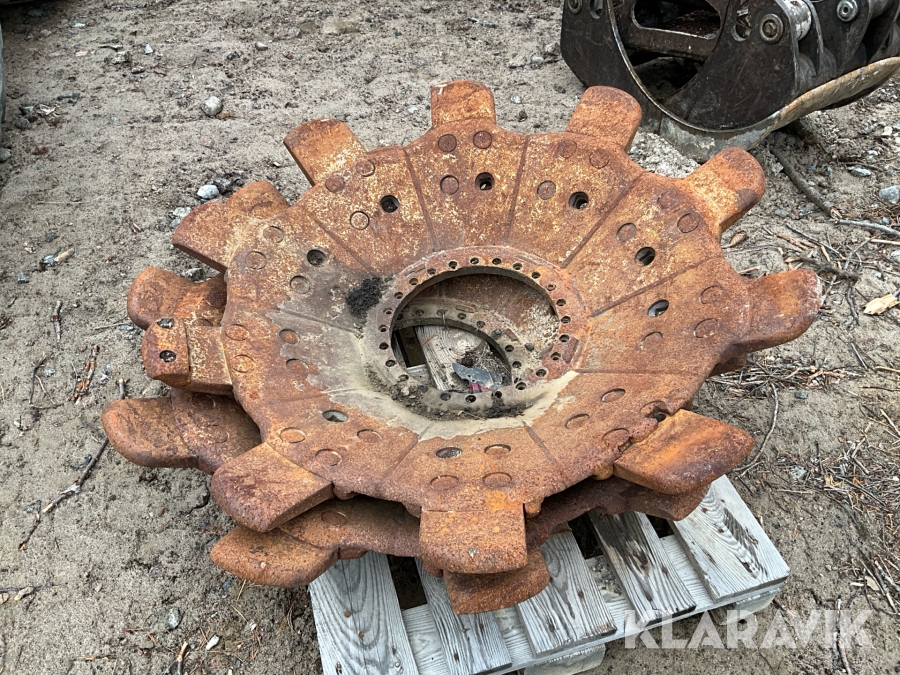 Tallrikar till markberedningsaggregat