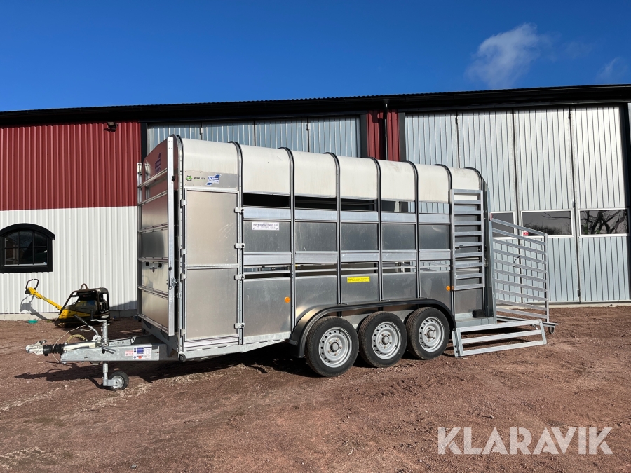Boskapssläp Ifor Williams TA510 14x7