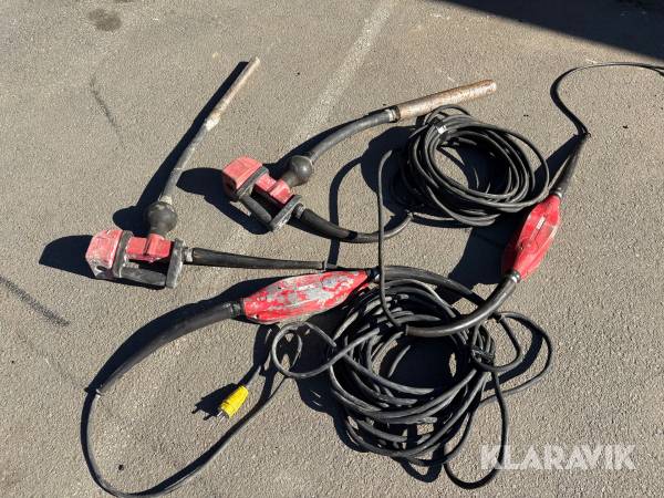 Betongvibrostavar Swepac 2 st