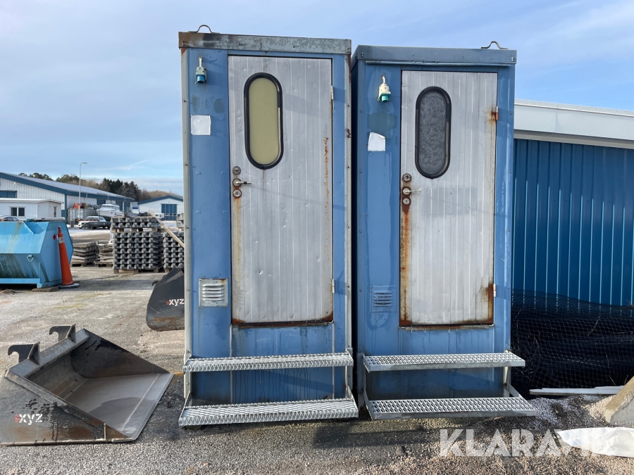 Toalettbodar två styck