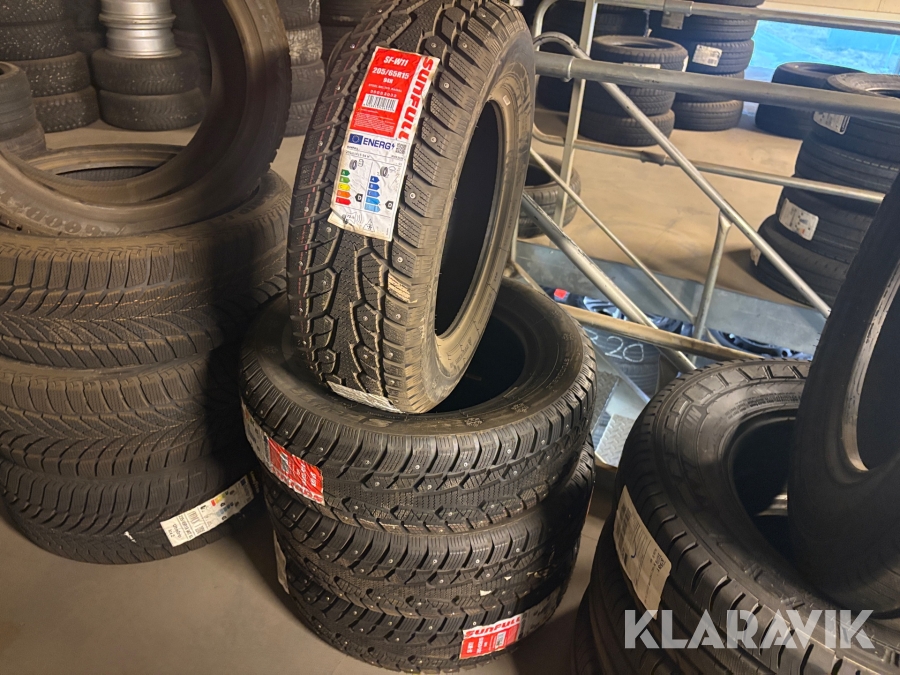 Dubbade vinterdäck Sunfull 205/65 R15
