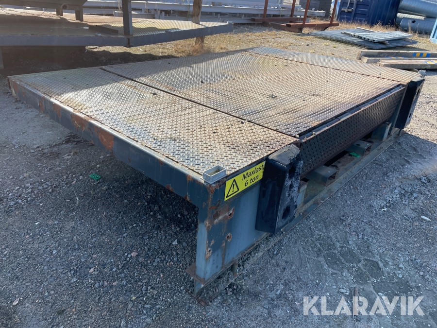 Lastbrygga Scandock AB VLK622 6 ton