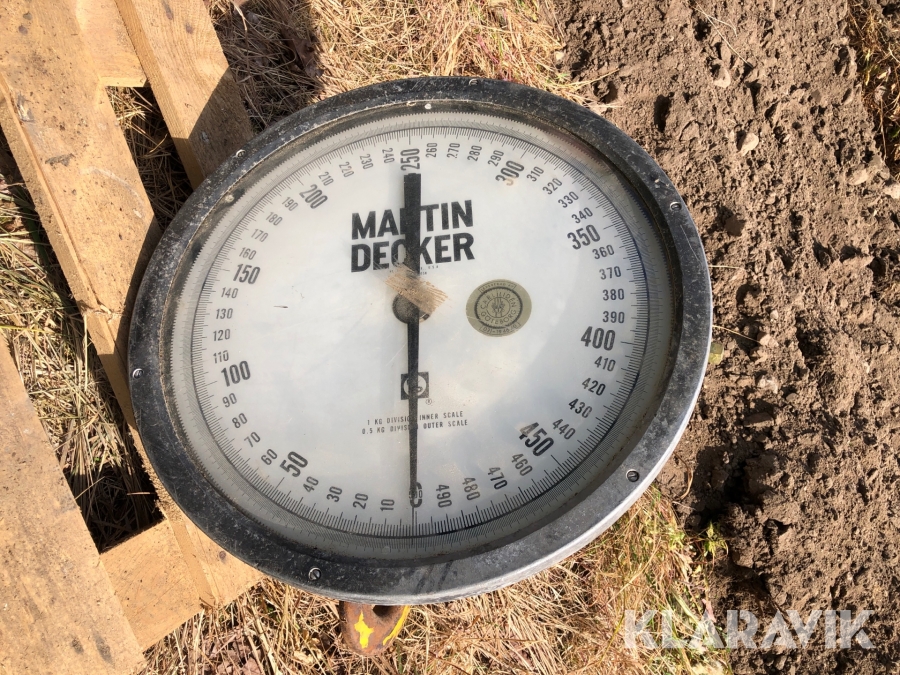 Slaktvåg Martin Decker