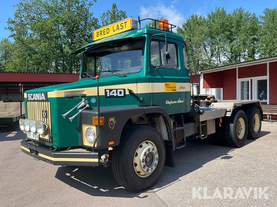 Veteranlastbil dragbil Scania LS 140 