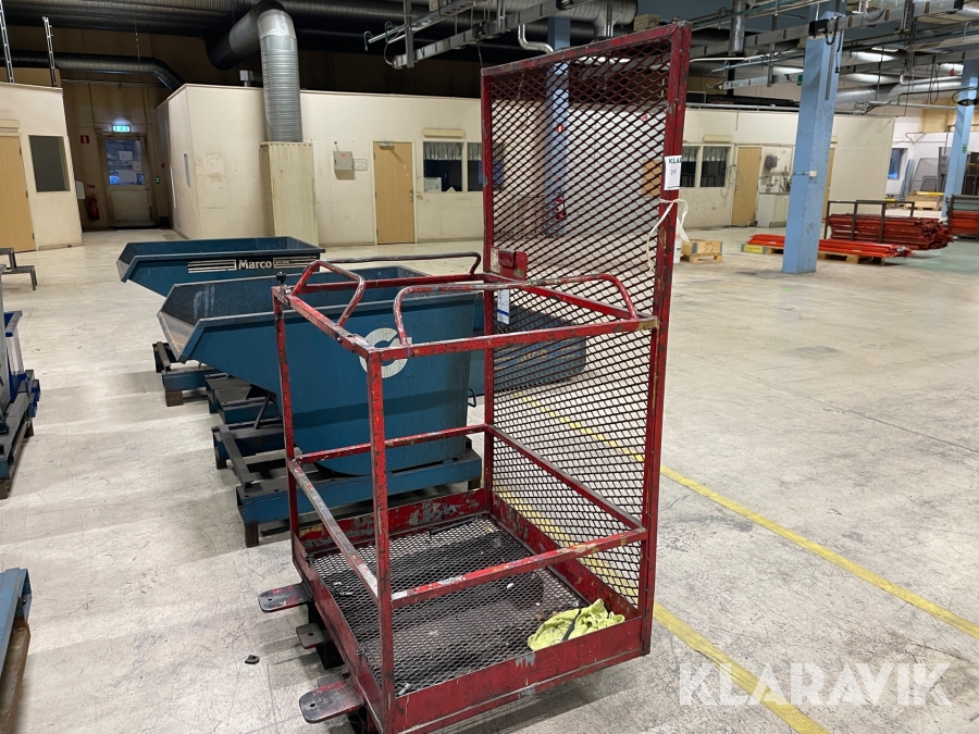 Arbetskorg för truck