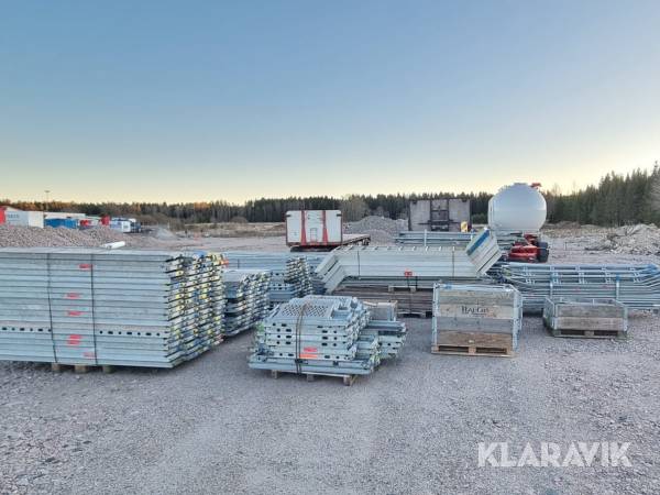 Modulställning Layher ca 800 m2