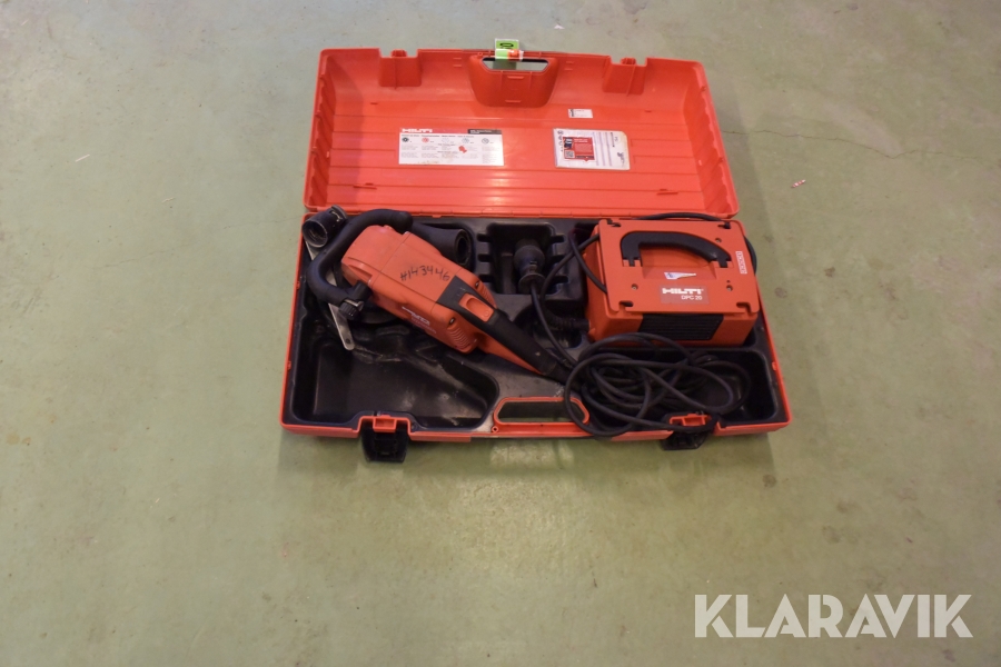 Betong/Saneringslip Hilti DG 150 & DPC 20