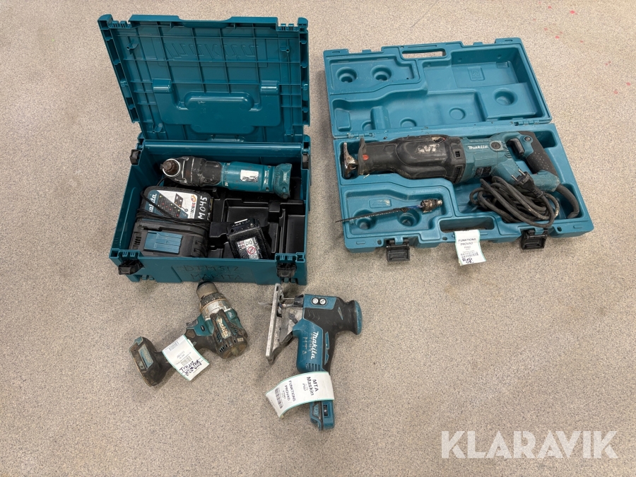 Handmaskiner 4 st Makita