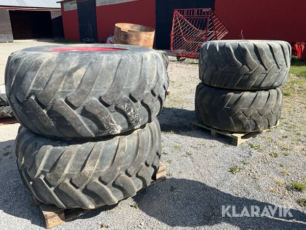 Lantbrukshjul 4st