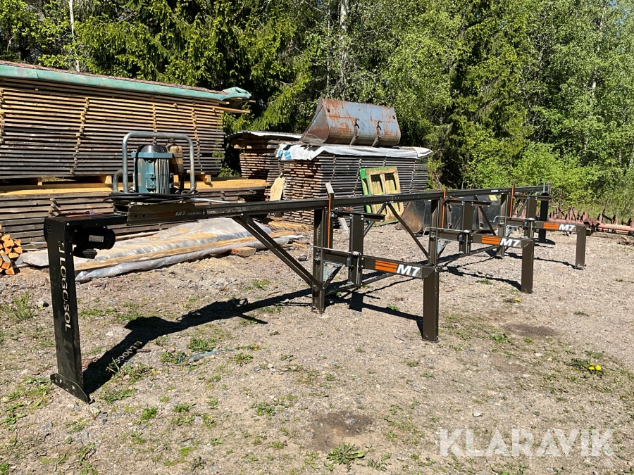 Sågverk Logosol M7 E8000 med elmatning