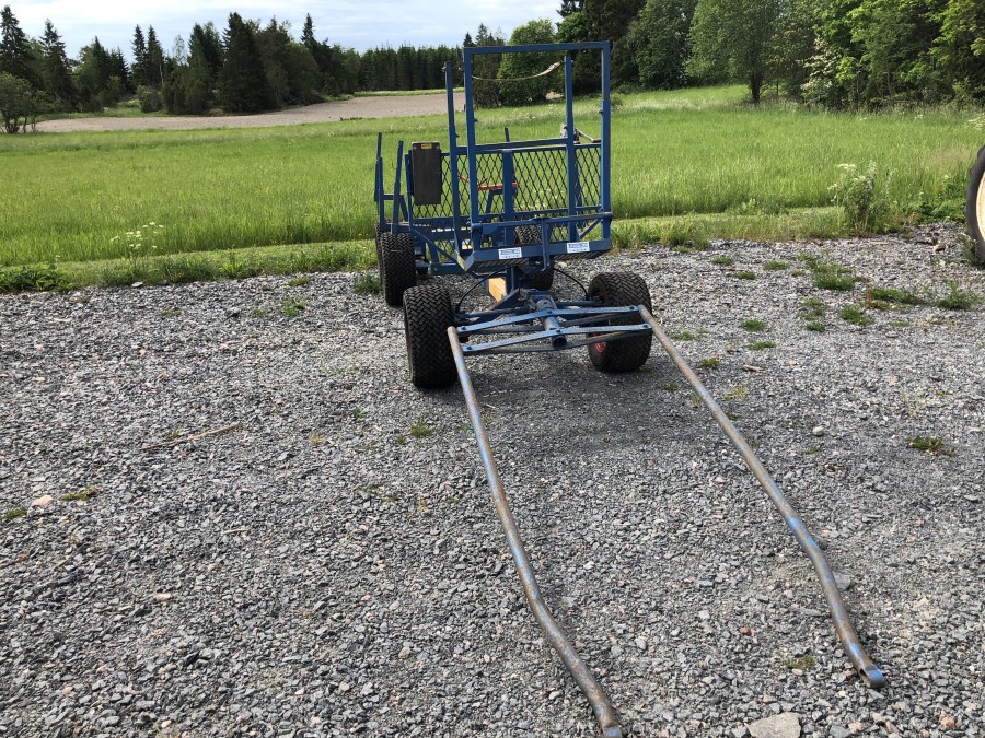 Timmervagn för häst