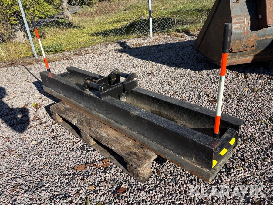 Planeringsbalk med S40-fäste