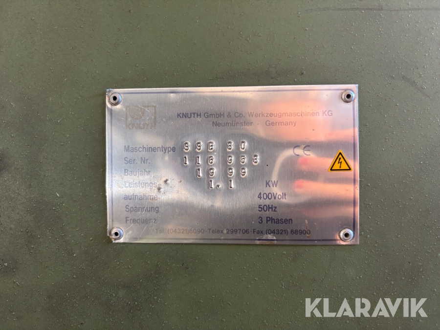 Pelarborr/fräs Knuth SSB30