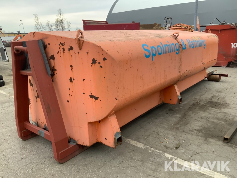 Vattentank på lastväxlar ram Ca 13kubik