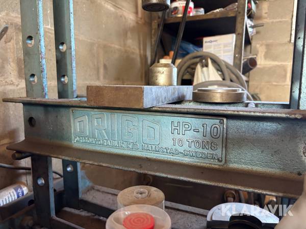 Hydraulpress Origo HP-10 10 tons