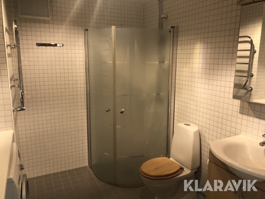 Duschdörrar svängda