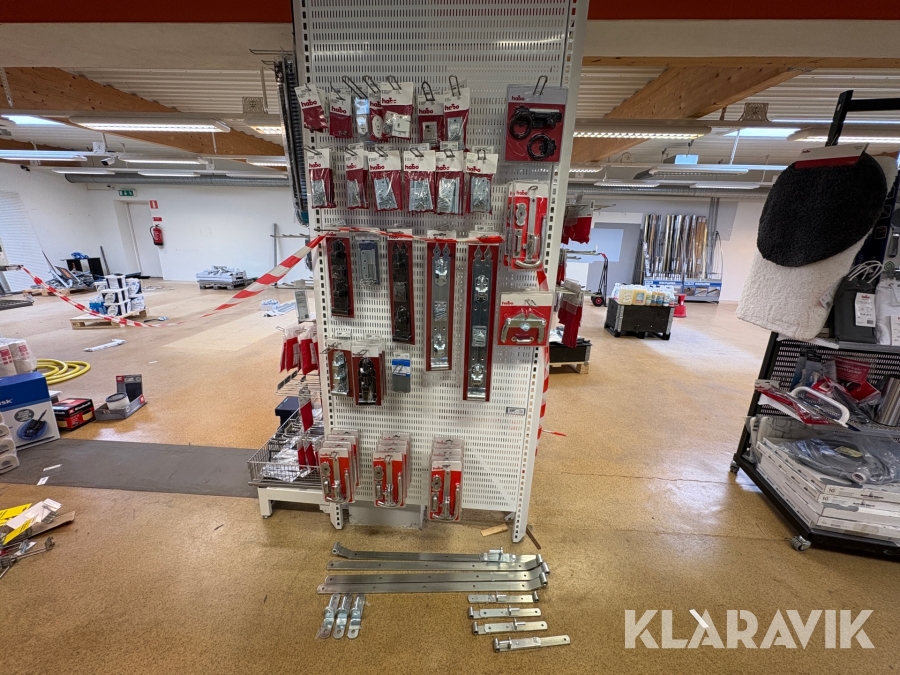 Parti med gångjärn och lås Habo