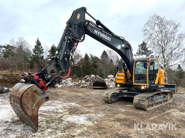 Grävmaskin Hyundai HX235A LCR