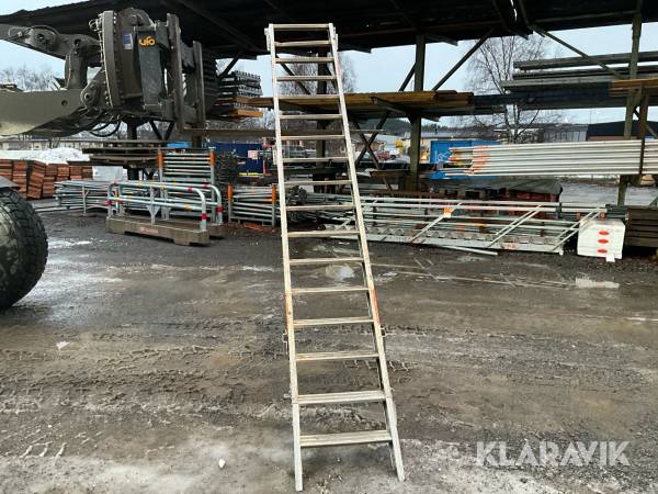 Byggtrappa aluminium