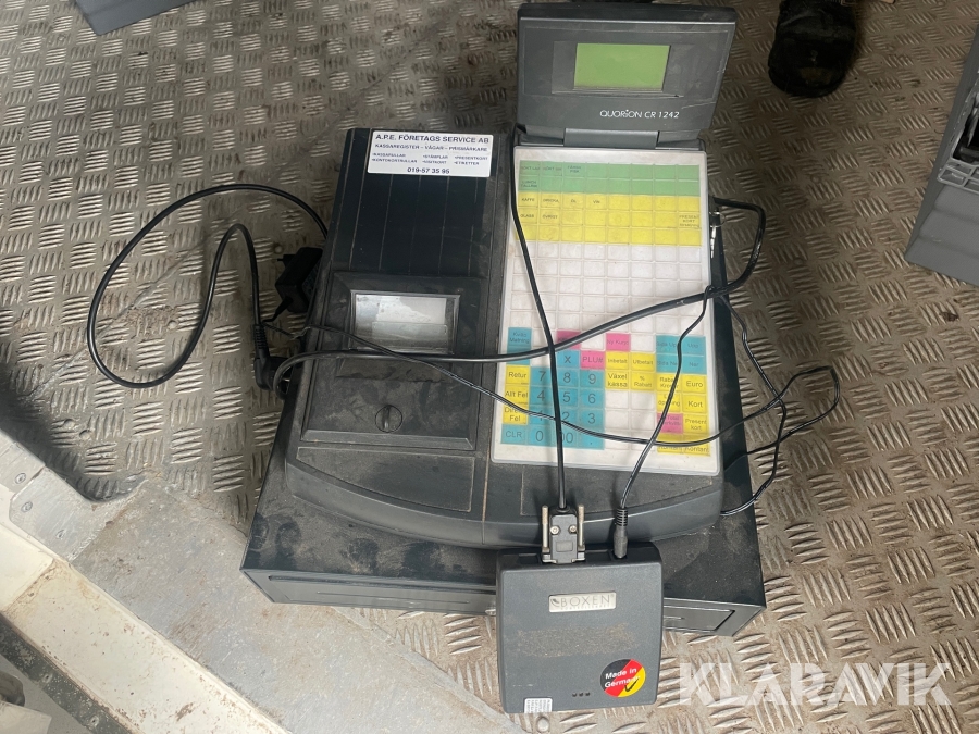 Kassaregister Quorion CR 1242