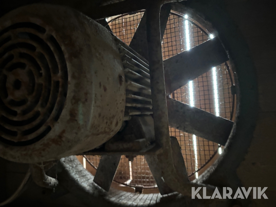 Spannmålsfläkt Akron luftfuktsavkännare