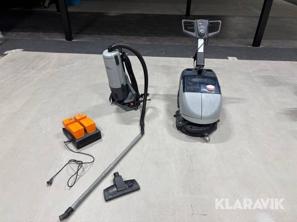 Skurmaskin och dammsugare Nilfisk SC351 / GD 5