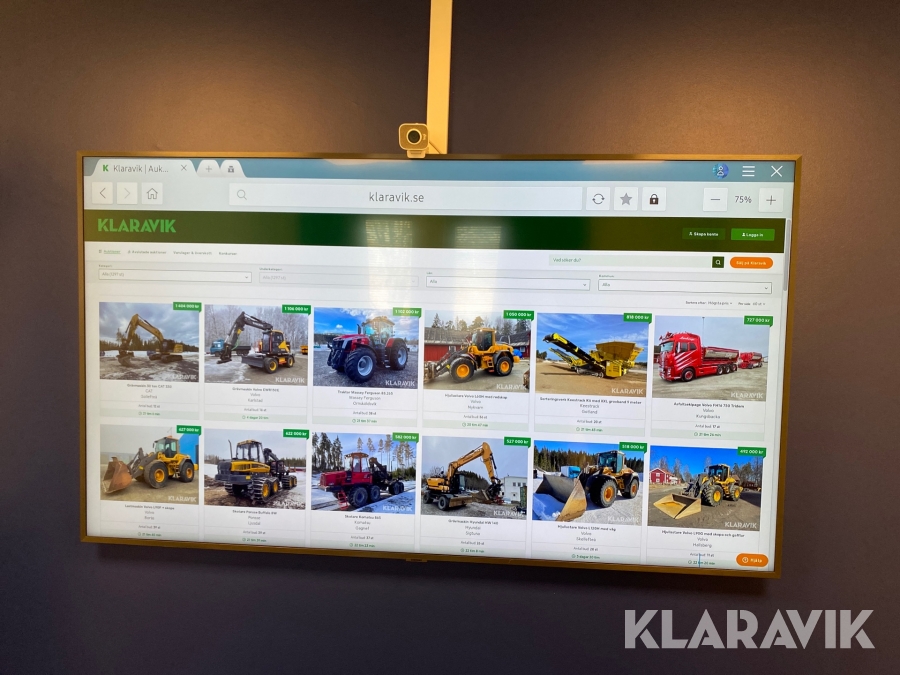 65” TV Samsung UE65RU7405UXXC med dator & webbkamera