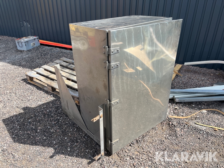 Förvaringsskåp i rostfritt  