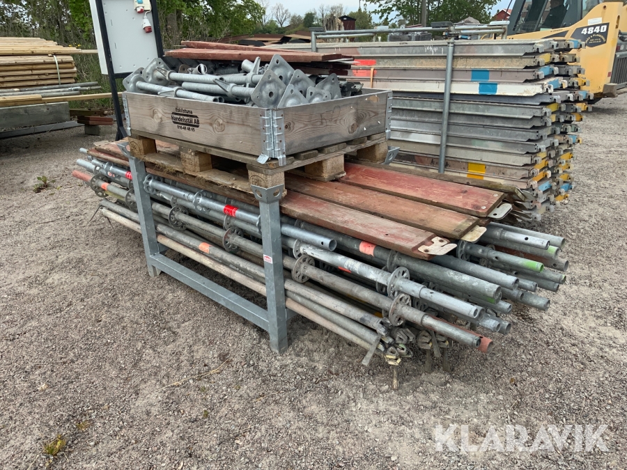 Byggställning Layher 5st sektioner