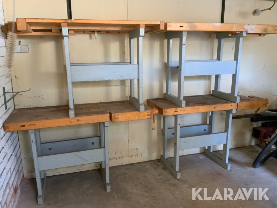 Hyvelbänkar Luna 4st