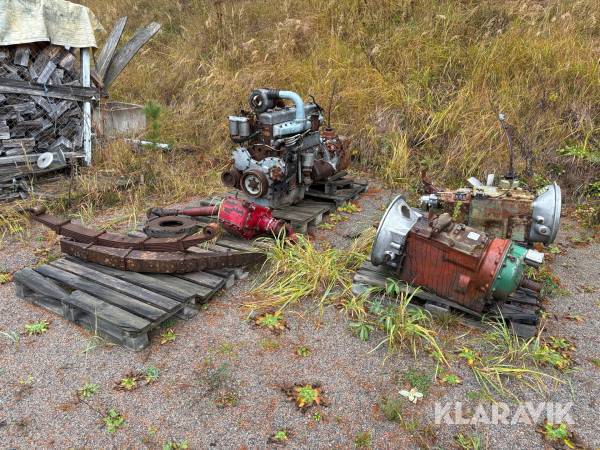 Motor, växellådor och delar Scania Vabis