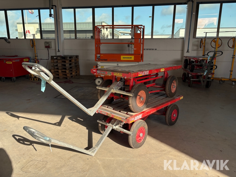 Transportvagn Starke Arvid 18400 höj & sänk 2 st