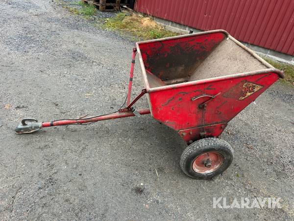 Sandspridare för ATV & trädgårdstraktor Epoke HI