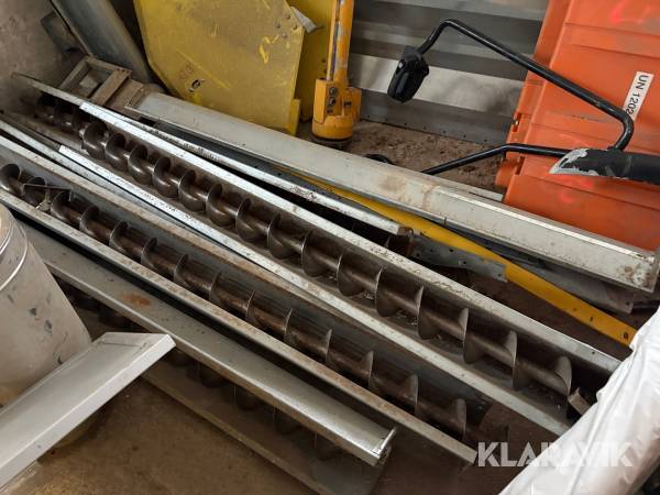 Bottenskruv till spannmålsilo ca 20 m