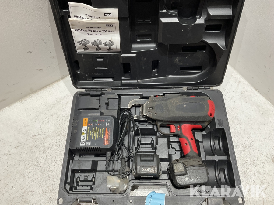 Najmaskin för stål MAX RB 398