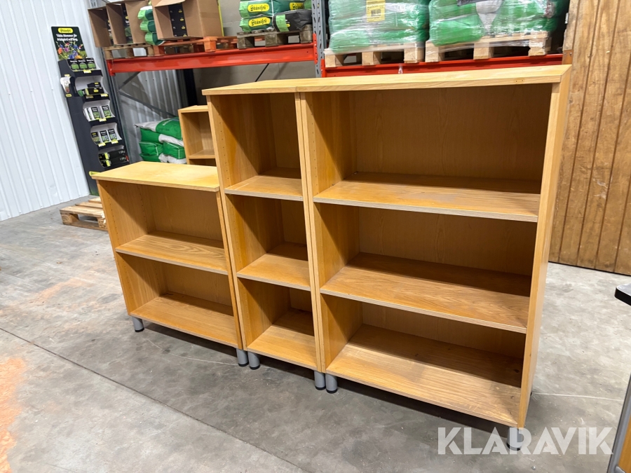 Bokhyllor 3 st