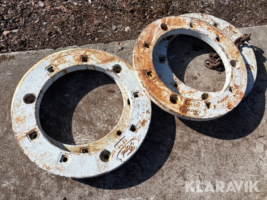 Hjulvikter Ford 39kg 4 st