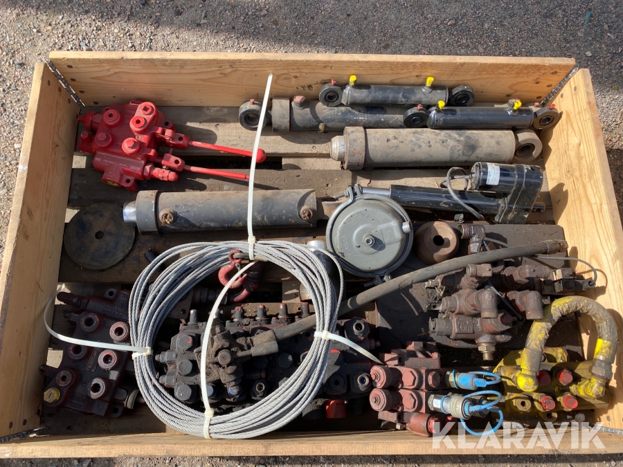 Hydraulkolvar, Elkolv, Ventilpaket, Bromsklocka