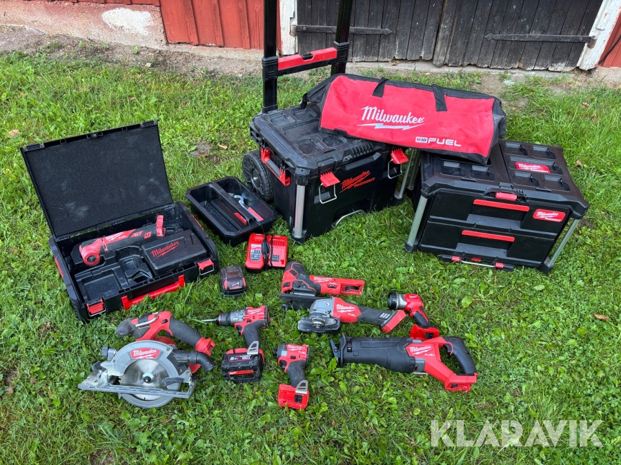 Maskinpaket Milwauke Packout M18
