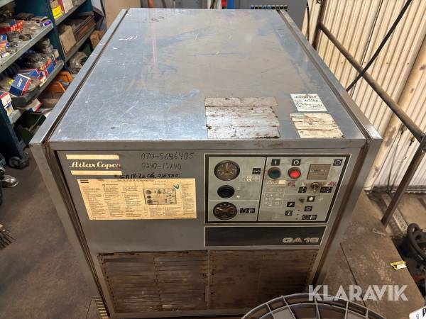 Skruvkompressor Atlas Copco GA 18