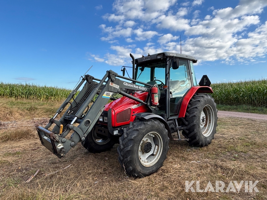 Traktor Massey Ferguson 4245-4 med frontlastare