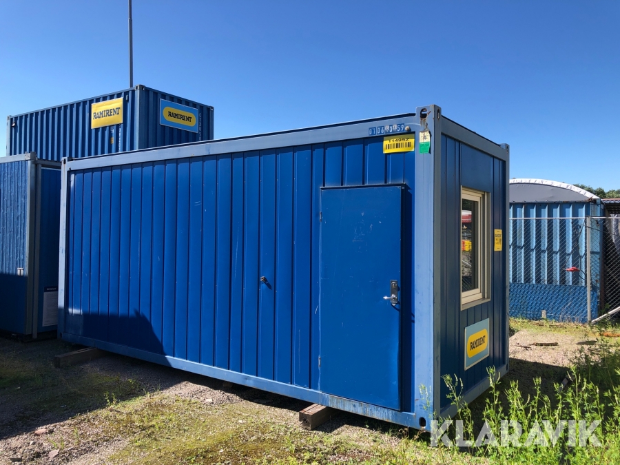 WC Modul stål Containex 20 fot