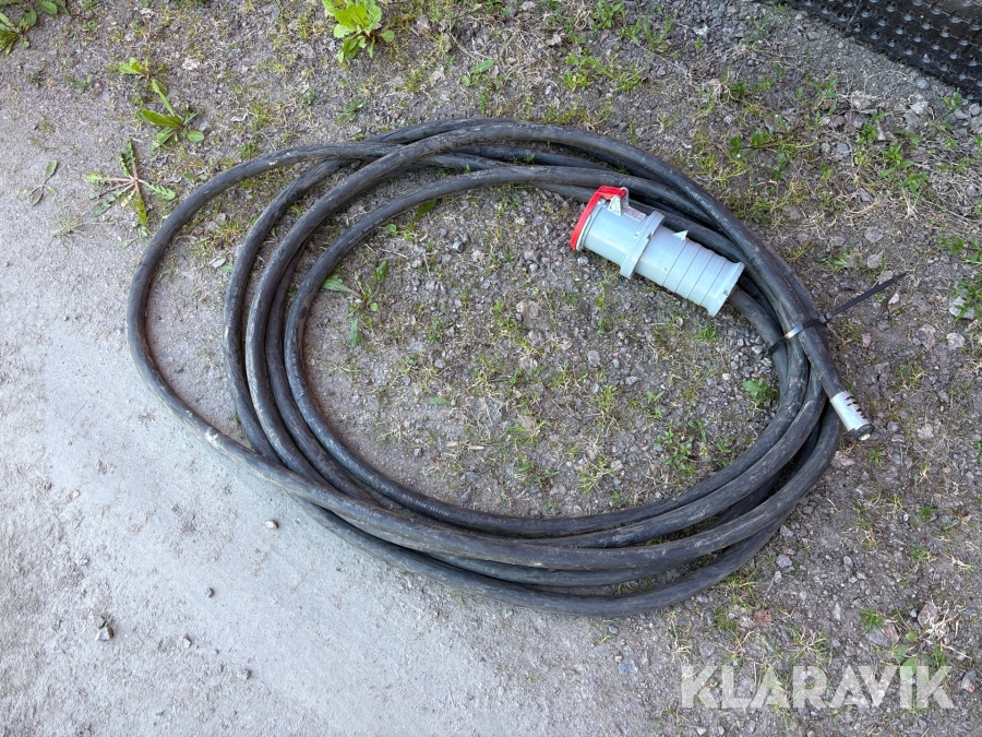 Skarvkabel / gummikabel 11 m