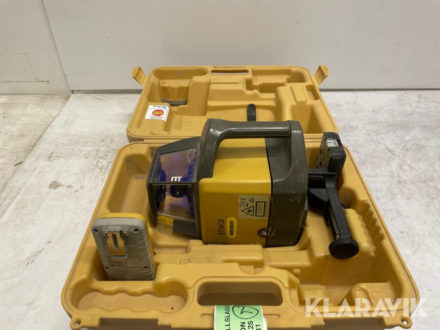 Tvåfallslaser & mottagare TOPCON RL200 2S , LS100D