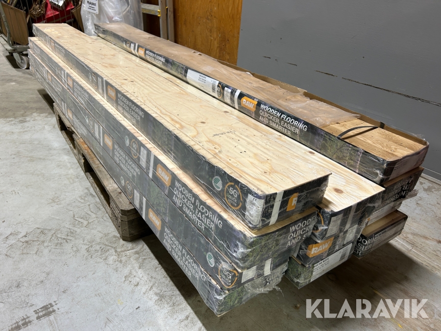 Ekparkett RAW 14 mm 3-stav ek 11 paket