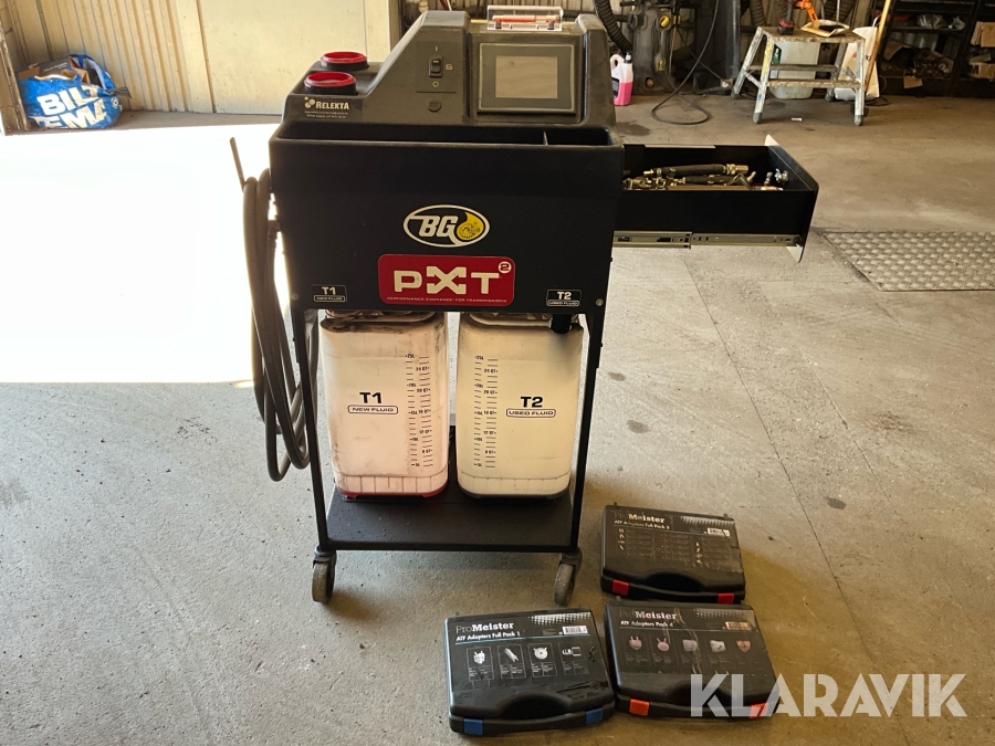 Spolmaskin / oljebytare BG PXT2 för automatväxellådor