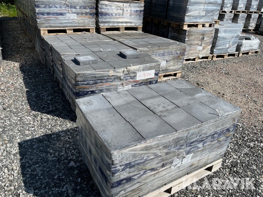 Betongsten Starka Bya Helsten 50 mm Antracit 8 pallar